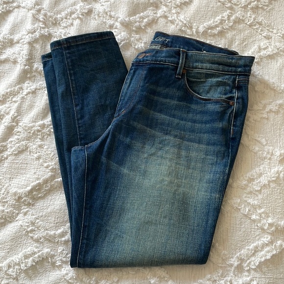 LOFT Denim - Loft relaxed skinny jeans